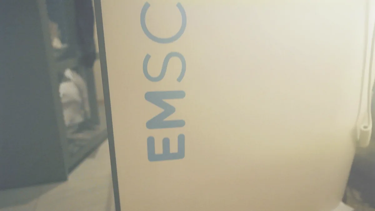 Emsculpt Neo applicators positioned during a body treatment